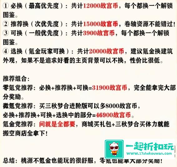 桃源深处有人家故梦宫词物品怎么换 故梦宫词商店兑换物品推荐